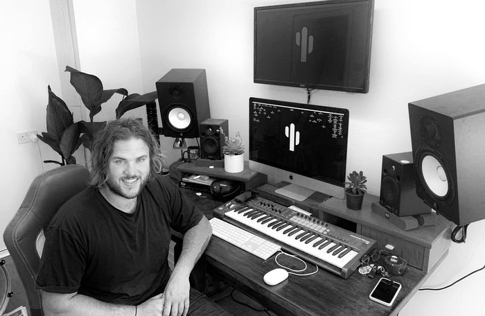 Alan Jones founding Black Cactus Studio at the kitchen table, 2020